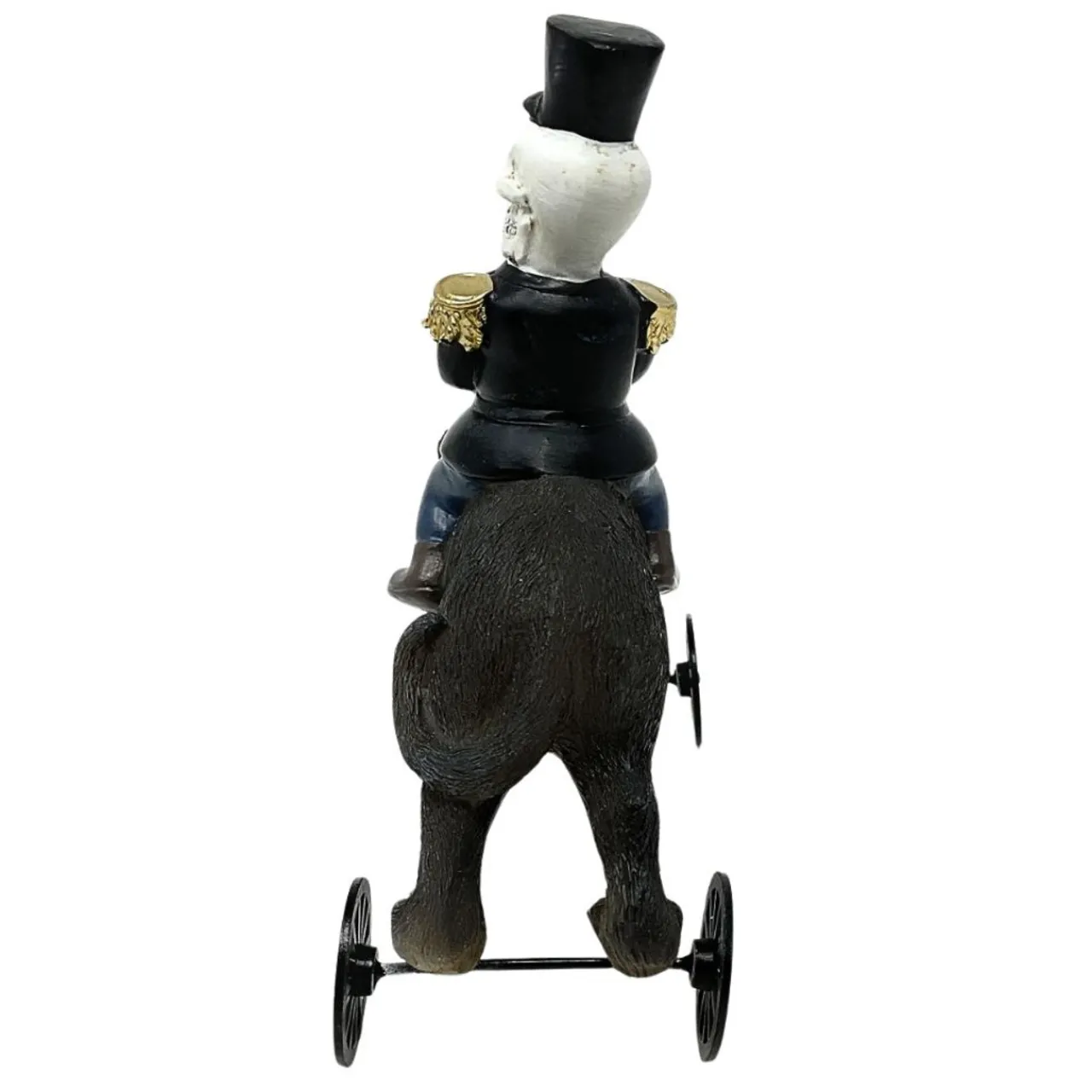 Halloween Cat on Wheels with Skeleton Rider< Online