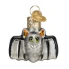 Halloween Mini Bat Ornament<Old World Glass Clearance