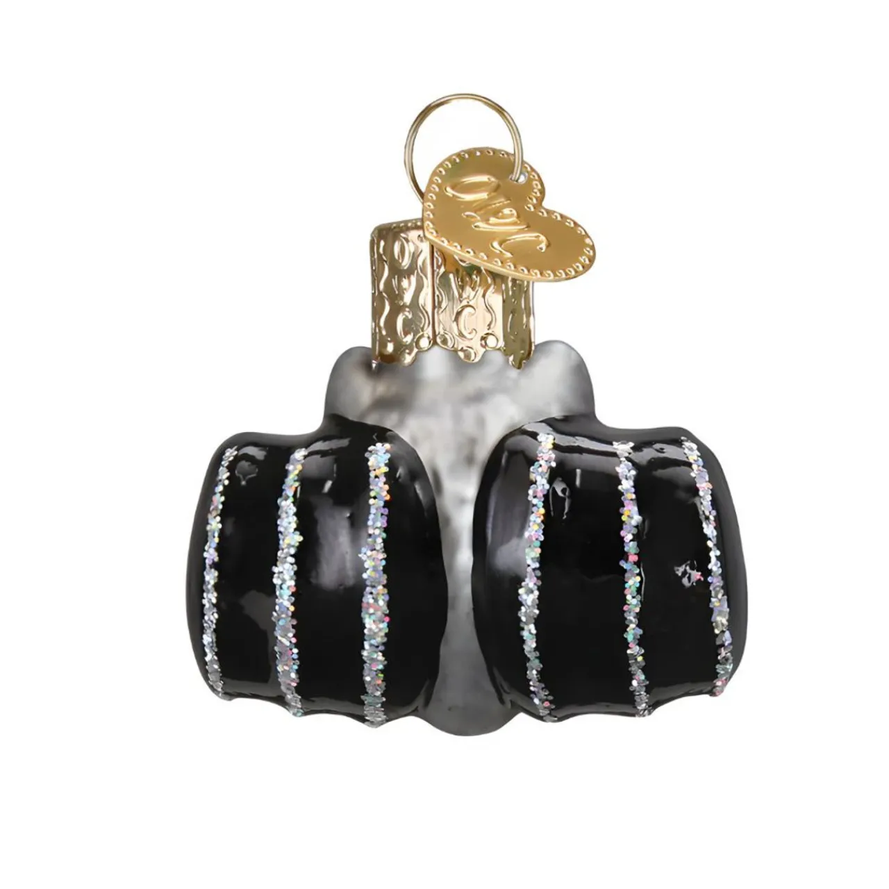 Halloween Mini Bat Ornament<Old World Glass Clearance