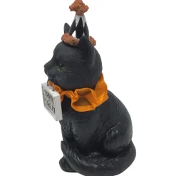 Halloween Trick Or Treat Party Cat | The Christmas Loft< Clearance