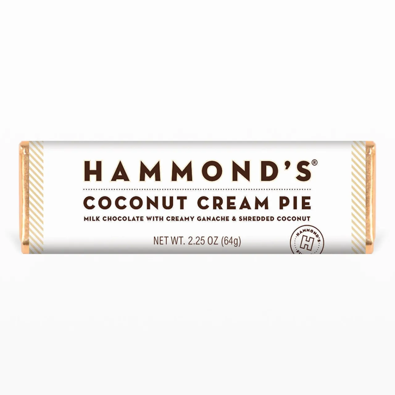 Hammond's Candies Coconut Cream Pie Milk Chocolate Candy Bar< Fashion