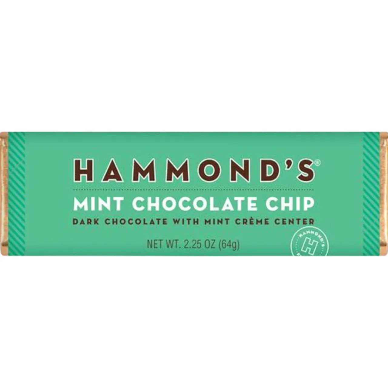 Hammond's Candies Mint Chocolate Chip Chocolate Candy Bar< Fashion