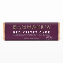 Hammond's Candies Red Velvet Cake Milk Chocolate Candy Bar< Online