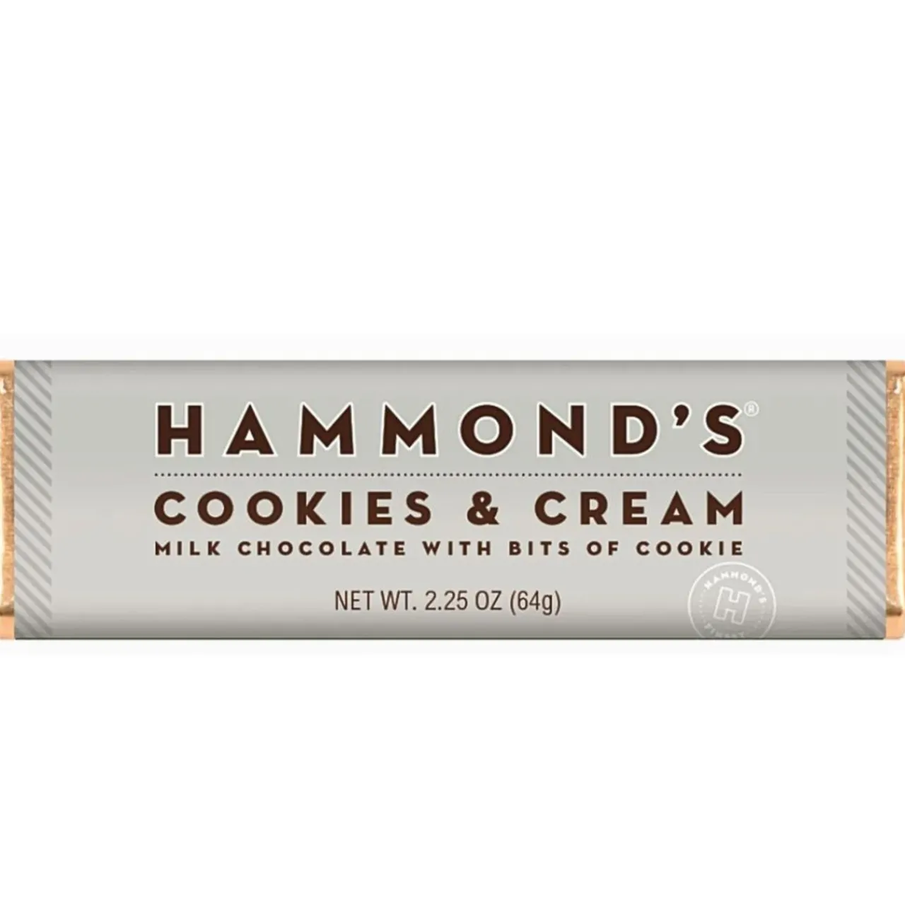Hammonds Candies Cookies and Cream Milk Chocolate Bar< Outlet