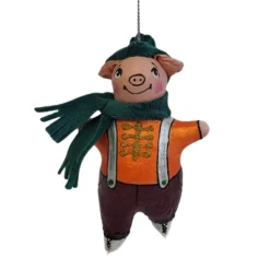Handmade Ukrainian Pig Ornament< Sale