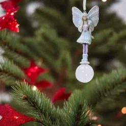 Hands Up Iridescent Fairy Ornament< Clearance