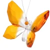 Hanging Orange Butterfly Ornament< Fashion