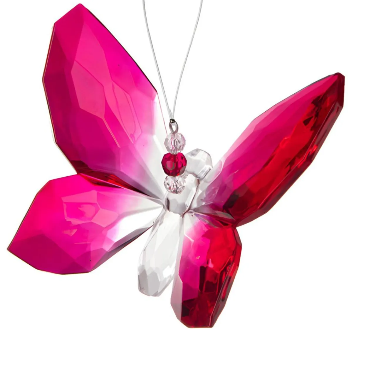 Hanging Pink Butterfly Ornament< Sale