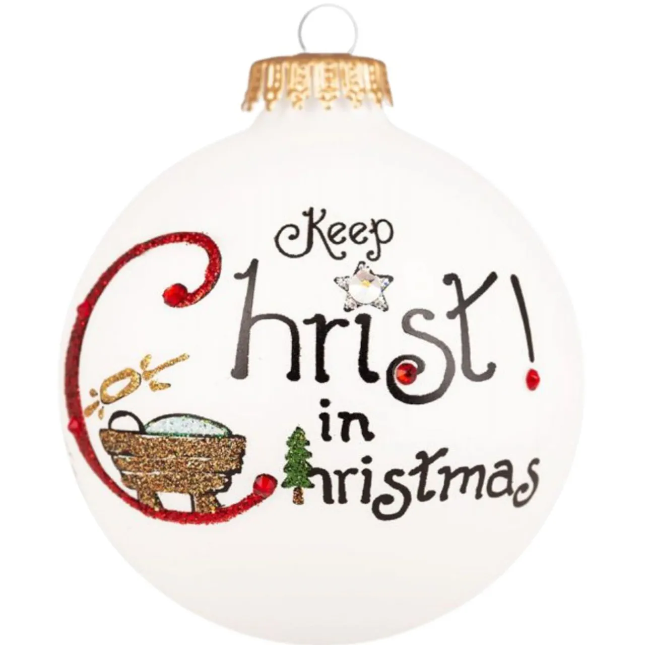 Heart Gifts By Teresa - Christ In Christmas Ornament | The Christmas Loft<Hearts Gifts By Teresa Sale