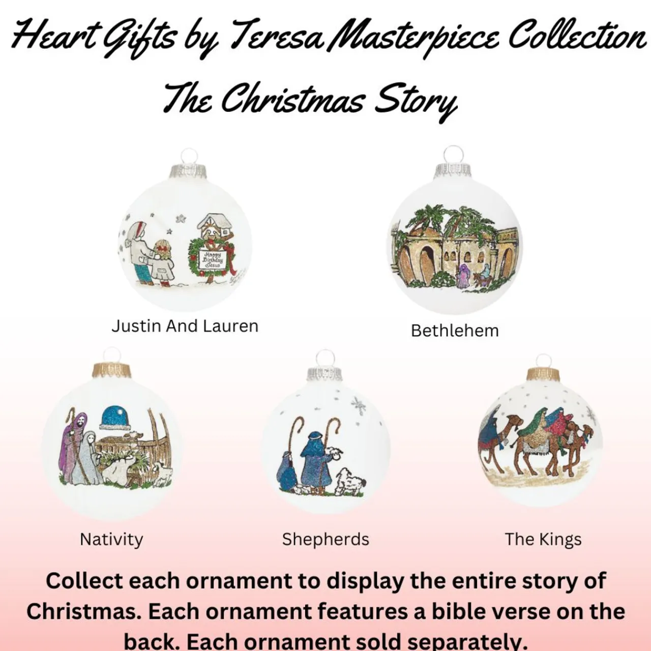 Heart Gifts by Teresa - Nativity Ornament<Hearts Gifts By Teresa Sale