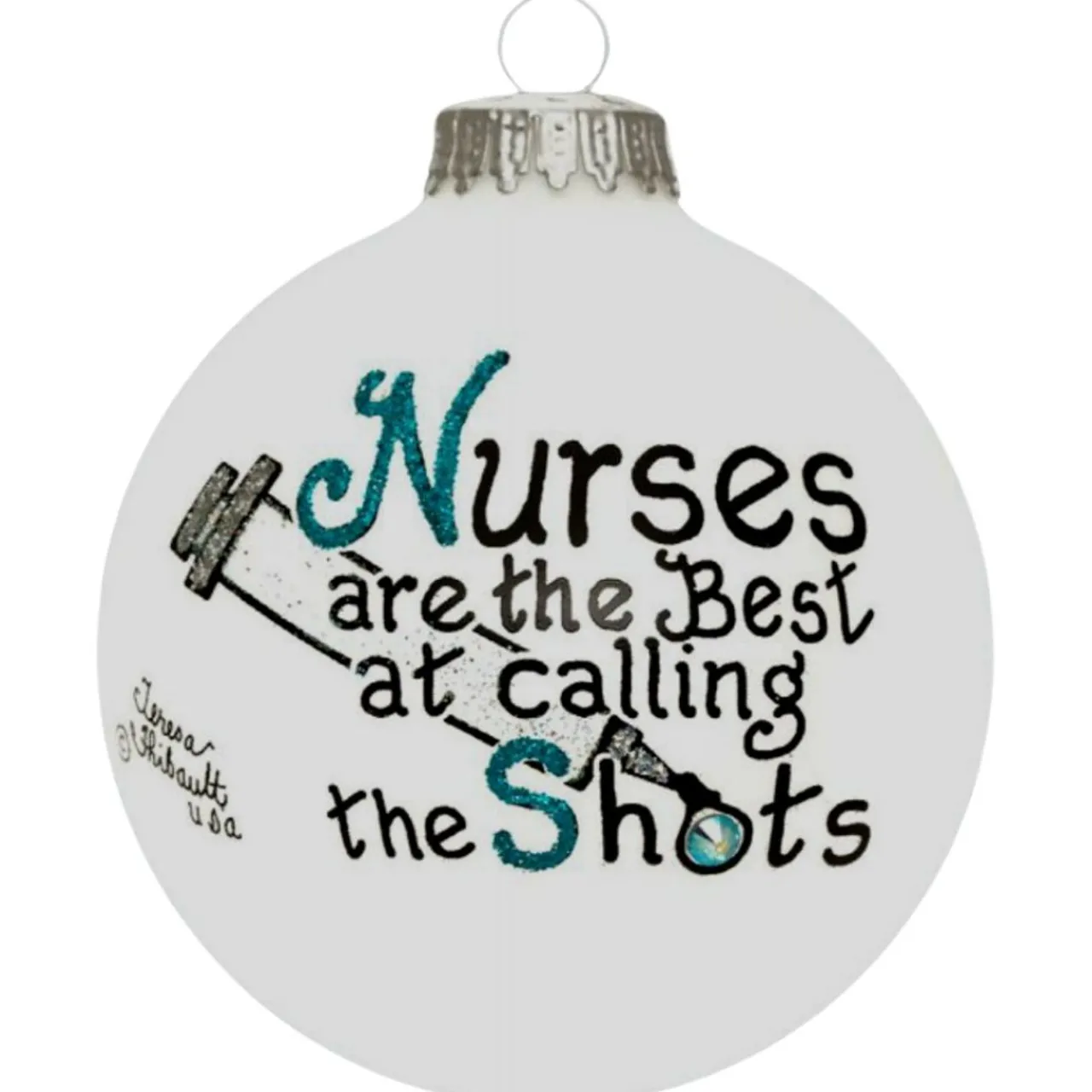 Heart Gifts by Teresa - Nurses Shots Ornament | The Christmas Loft<Hearts Gifts By Teresa New