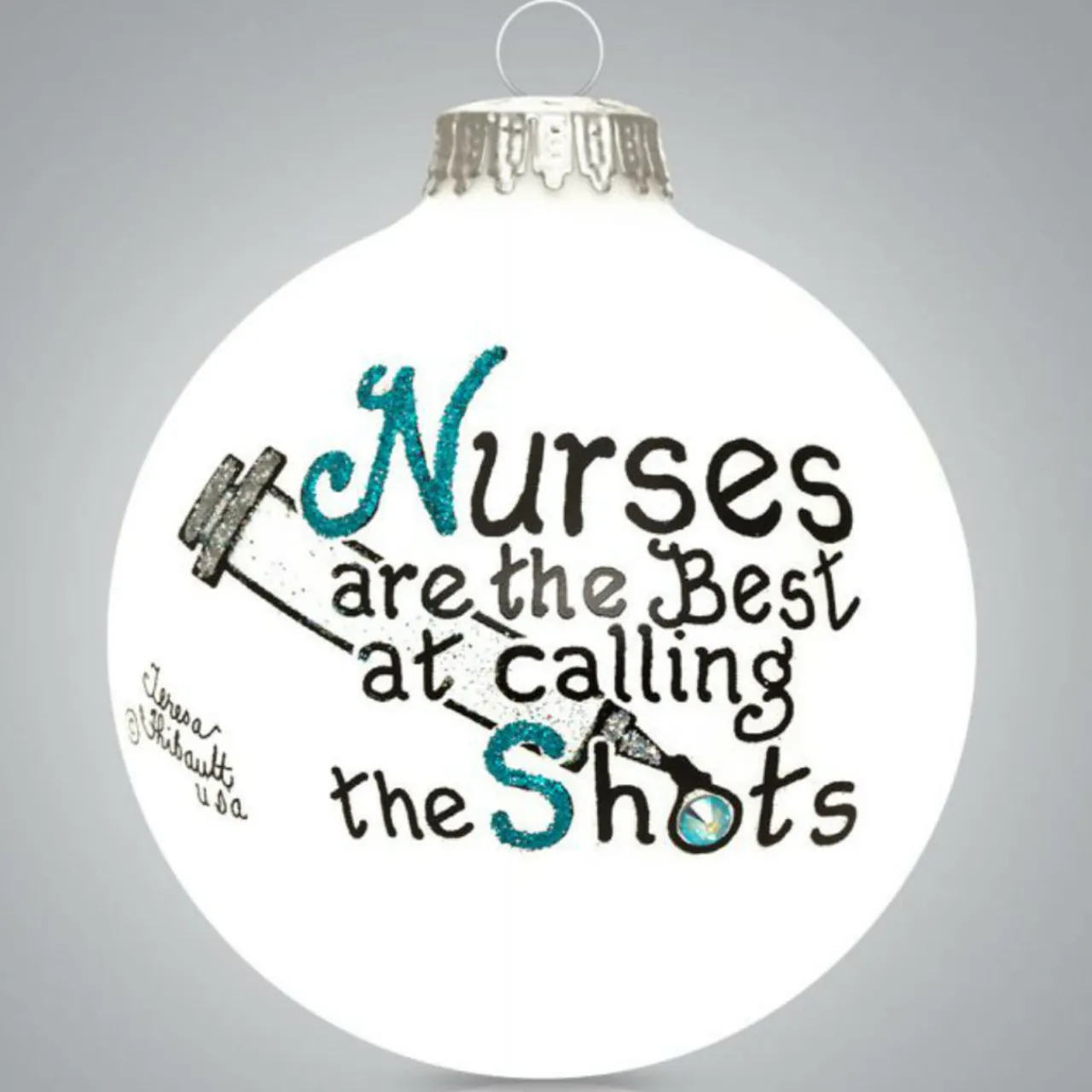 Heart Gifts by Teresa - Nurses Shots Ornament | The Christmas Loft<Hearts Gifts By Teresa New