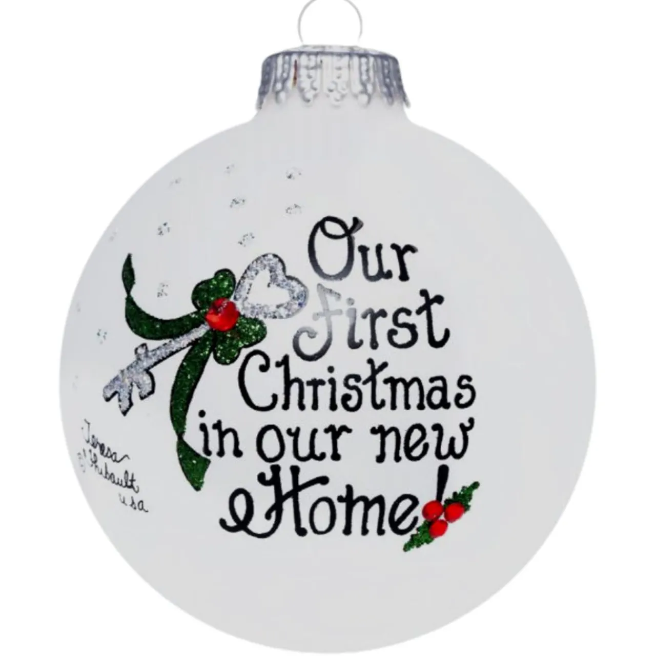 Heart Gifts By Teresa - Our New Home Key Ornament | The Christmas Loft<Hearts Gifts By Teresa Discount