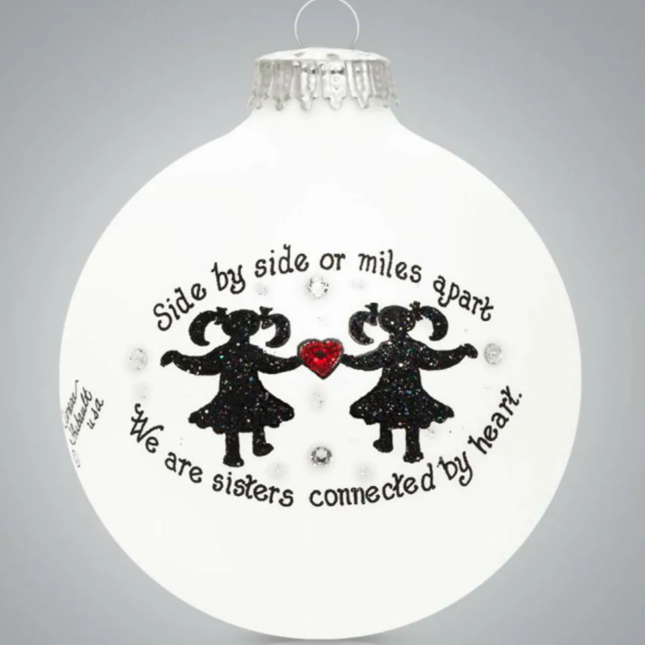 Heart Gifts by Teresa - Sisters Connected Ornament | The Christmas Loft<Hearts Gifts By Teresa Fashion