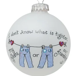 Heart Gifts by Teresa - USA Made - FriendJeans Ornament<Hearts Gifts By Teresa New