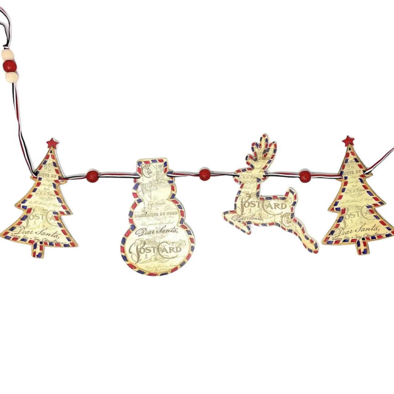 Holiday Postcard Garland.< Best