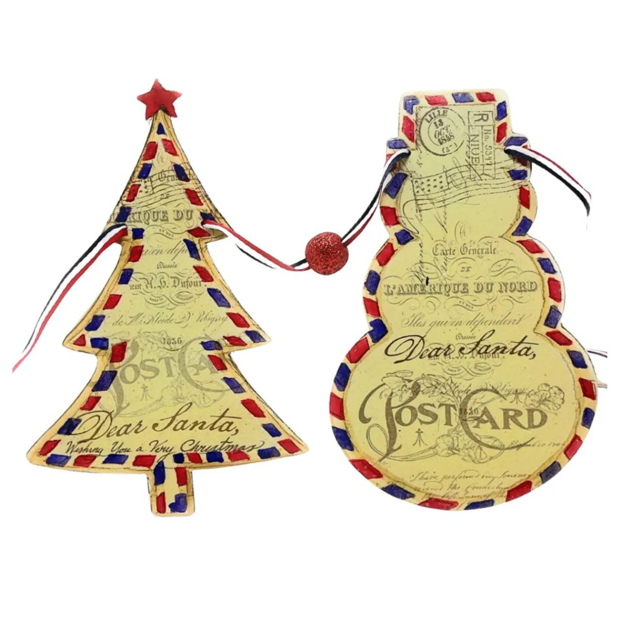 Holiday Postcard Garland.< Best