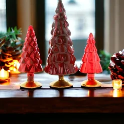 Hue Trees Small Set of 3 Red<Cody Foster & Co. Discount
