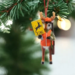 Hunting Deer Resin Ornament<Kurt Adler Hot