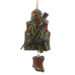Hunting Vest Dangle Ornament<Kurt Adler Fashion