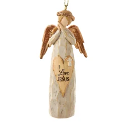 I Love Jesus Angel Ornament<Kurt Adler Clearance