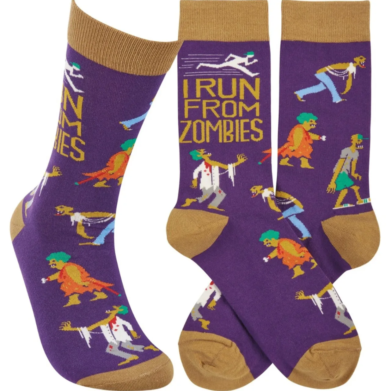 I Run From Zombie Socks< Outlet