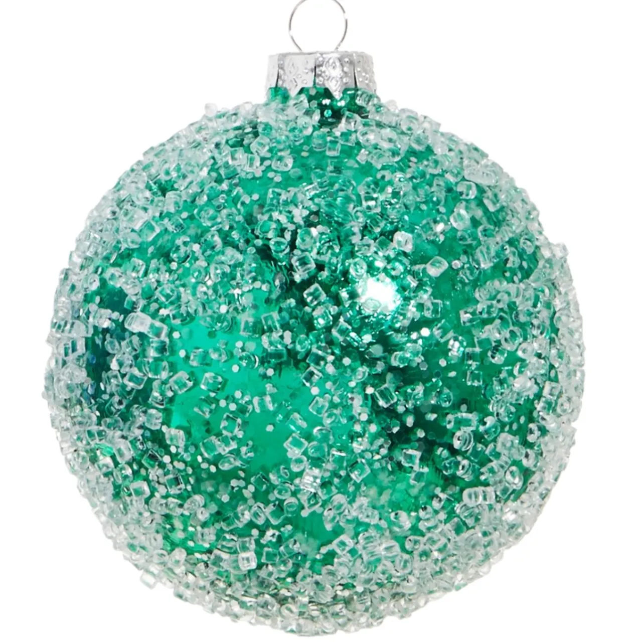Ice Emerald Green Ball Ornament< Discount
