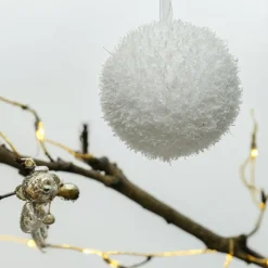 Iced Snowball Ornament< Fashion