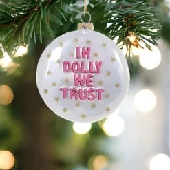 In Dolly We Trust Gold Star Christmas Ornament<Cody Foster & Co. Fashion