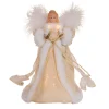 10in Lit Rustic Natural Angel Treetop<Kurt Adler Fashion