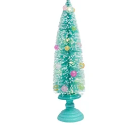 15.5 Inch Blue Illuminated Holiday Tree Decor< Sale
