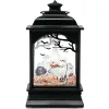 5 Inch Graveyard Skeleton Lantern With Candle< Fashion