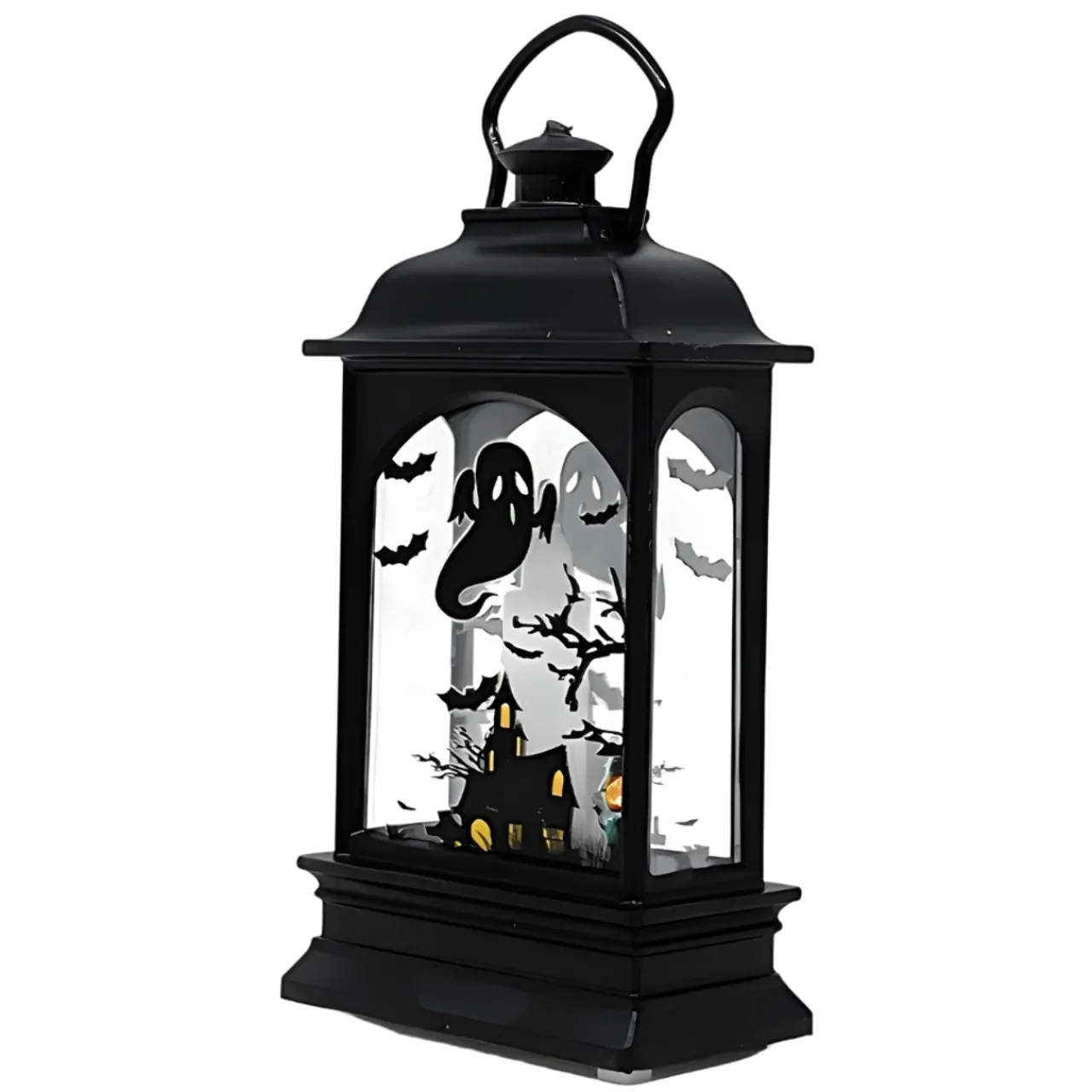 5 Inch Haunted Ghost Lantern With Candle< Online