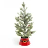 24 inch Holiday Pine Tree with Metal Collar< Sale