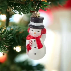 4.5 Inch Snowman Ornament< New