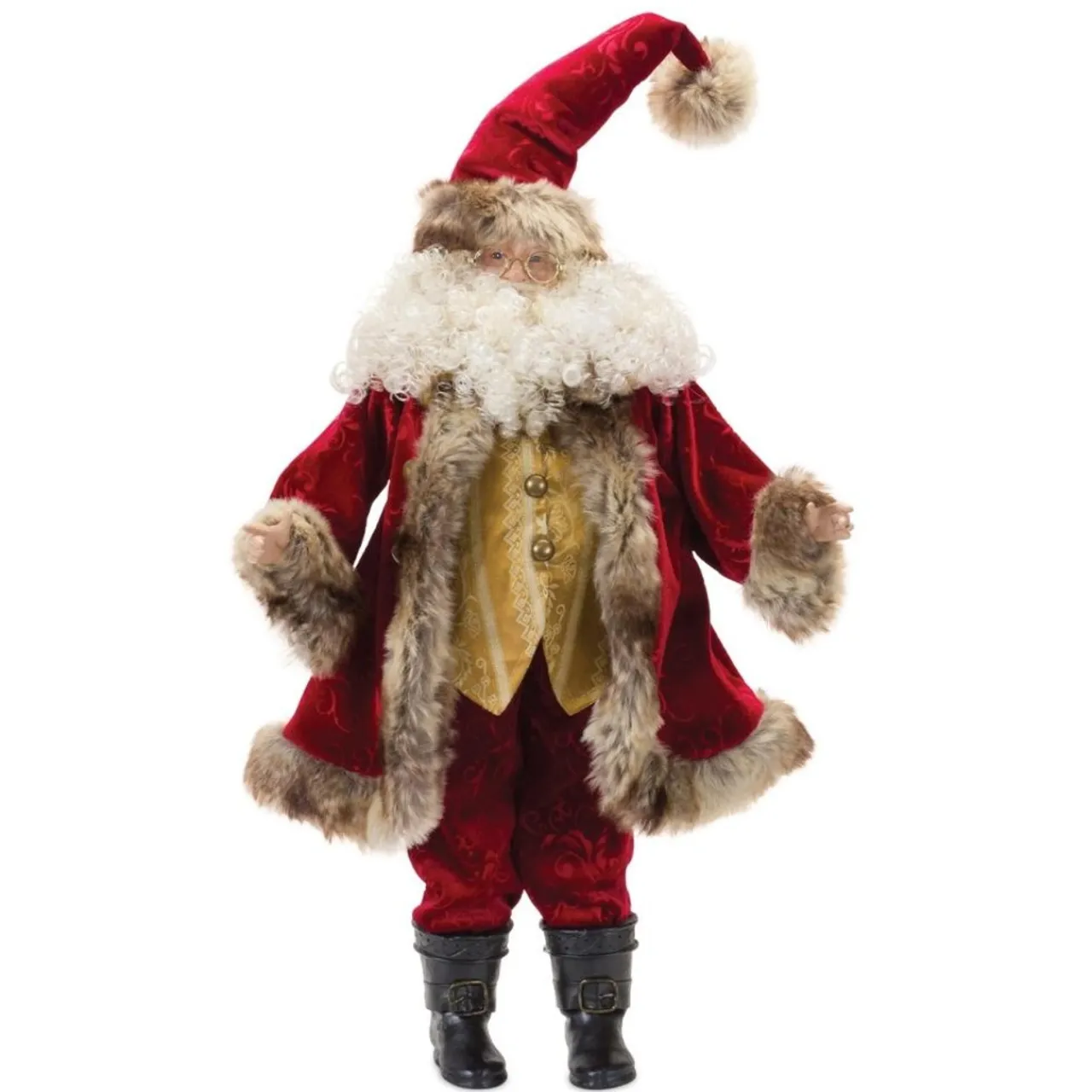 24 Inch Standing Santa Figurine< Sale