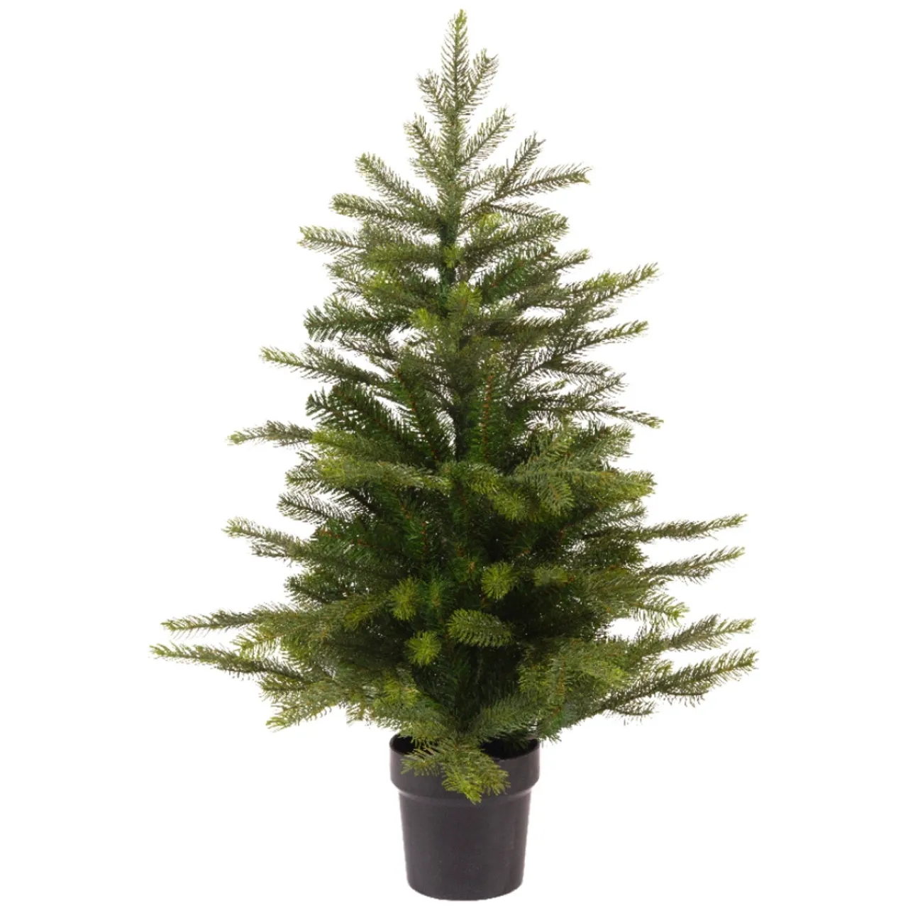 35.5 Inch Unlit Grandis Pine Potted Tree< Best