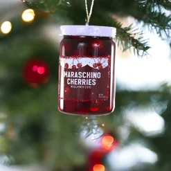 Jar of Maraschino Cherries Christmas Ornament<Cody Foster & Co. Discount