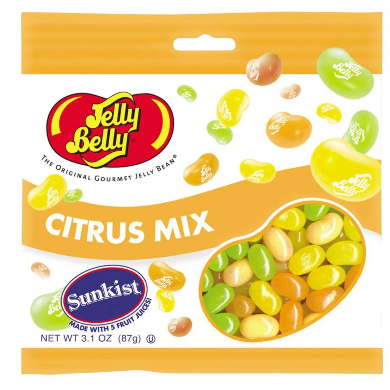 Jelly Belly Sunkist Citrus Mix Gourmet Jelly Beans< Sale