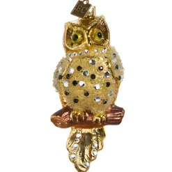 Jeweled Owl Ornament< Fashion
