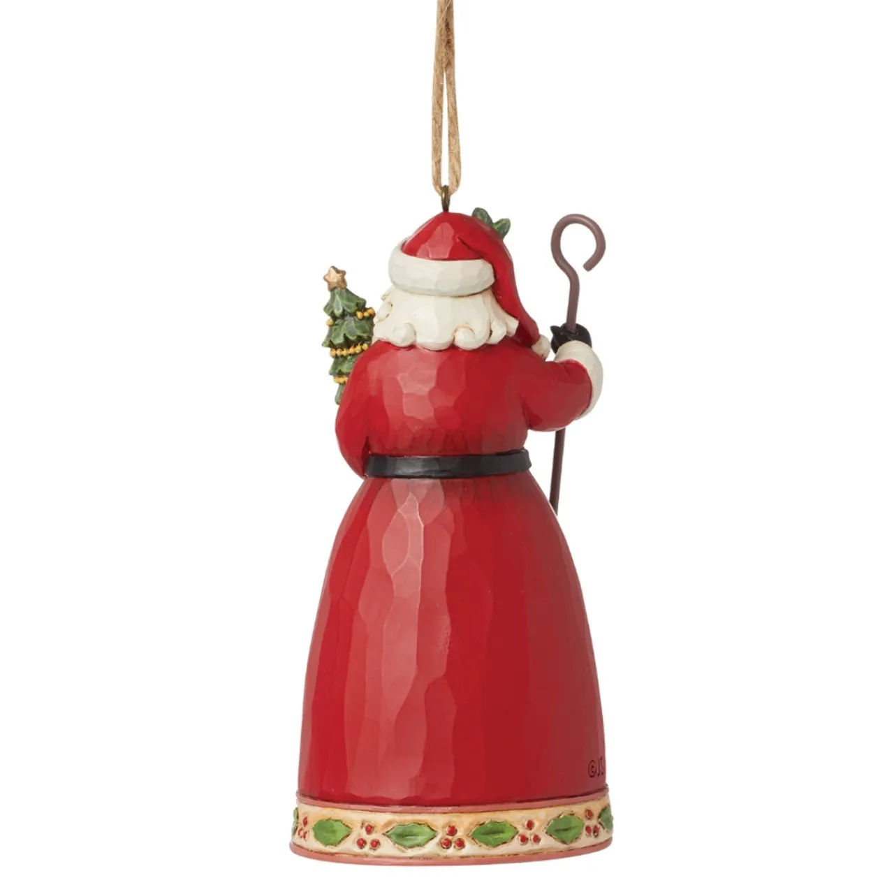- Heartwood Creek - Highland Glen Santa Staff Ornament<Jim Shore Sale