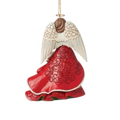 - Heartwood Creek - Christmas Angel With Cardinals Ornament<Jim Shore Discount