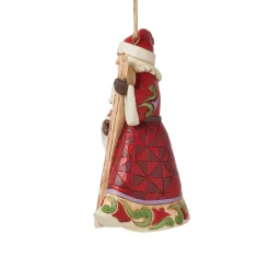 - Heartwood Creek - Santa With Believe Porch Sign Ornament<Jim Shore Sale