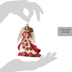 - Heartwood Creek - Christmas Angel With Cardinals Ornament<Jim Shore Discount