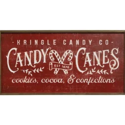 Kringle Candy Co. Wooden Sign - The Christmas Loft< Online