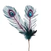 Kurt Adler - Glittered Peacock Feather Pick - TD1239< Online