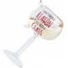 -  I Don't Need A Reason Wine Glass Ornament | The Christmas Loft<Kurt Adler Hot