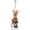 - Moose On Chair Lift Ornament | The Christmas Loft<Kurt Adler Fashion