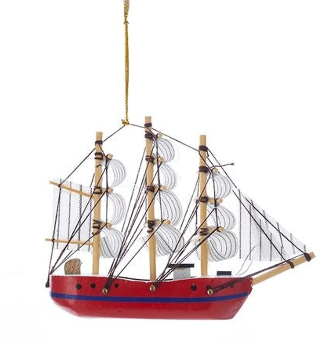 - Red Schooner Ornament | The Christmas Loft<Kurt Adler Best