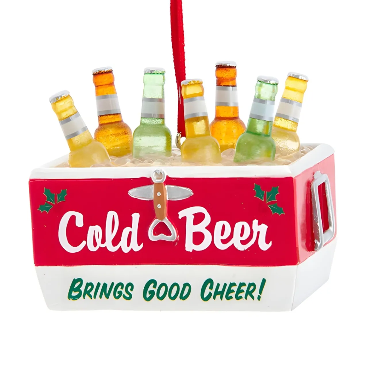 Resin Beer Cooler Ornament, 2.5" A2087<Kurt Adler Discount